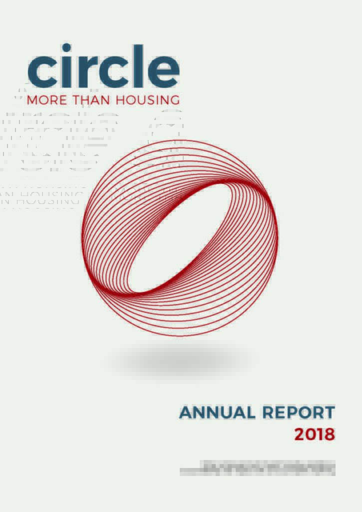 Front page of Circle More Than Housing 2018 Annual Report