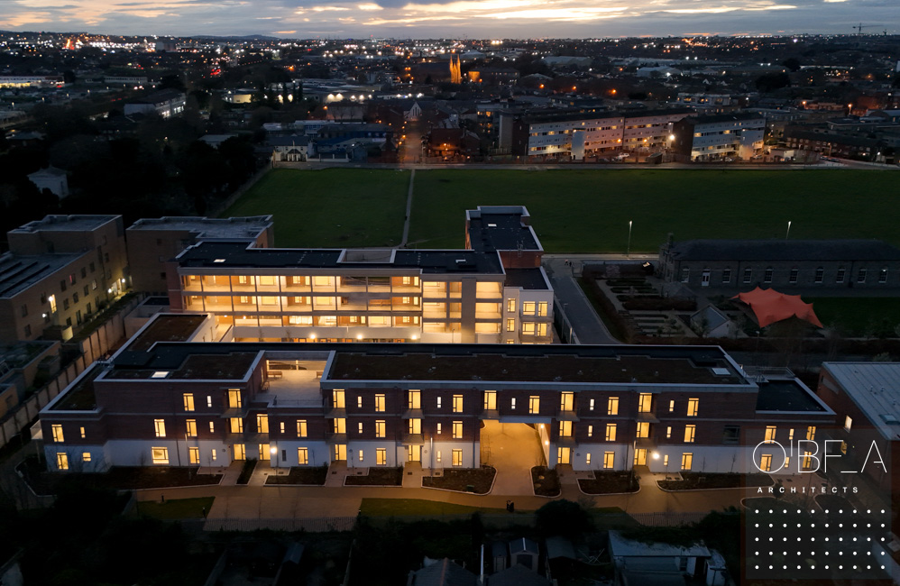 Richmond Place, Inchicore, Dublin 8 - Nightscape.