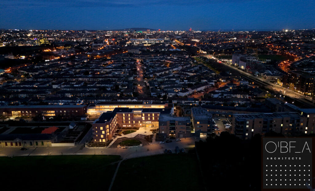 Richmond Place, Inchicore, Dublin 8 - Nightscape.