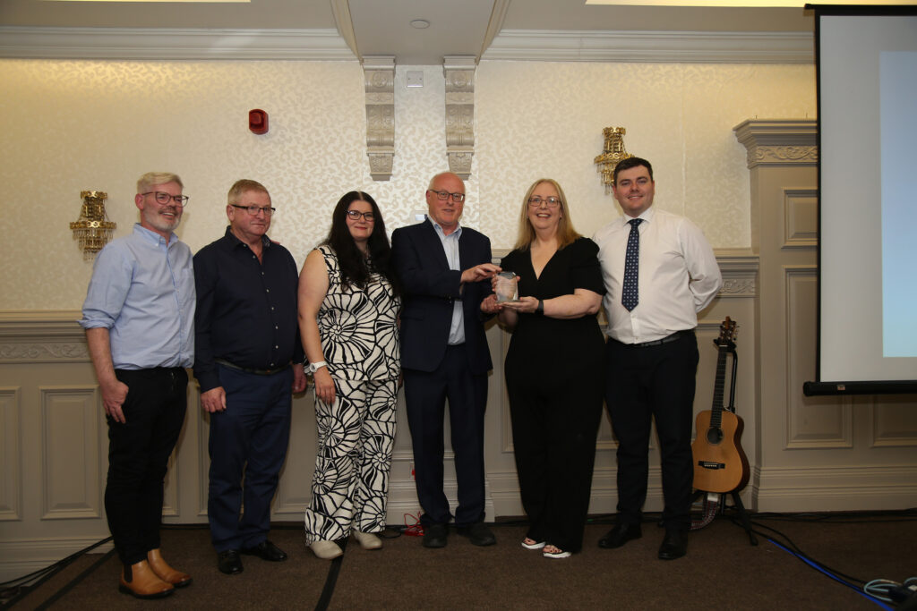 Circle’s team receiving the Highly Commended Award for Working in Partnership.